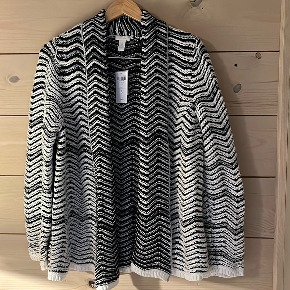 NWT Chicos Cardigan Sweater size 3